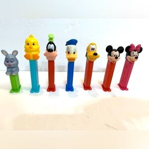 7 Vintage Pez Dispensers (Mostly) Disney